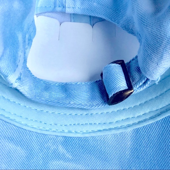 NEW Americana Hat Tie Dyed Baseball Cap Blue Women’s - Picture 4 of 13